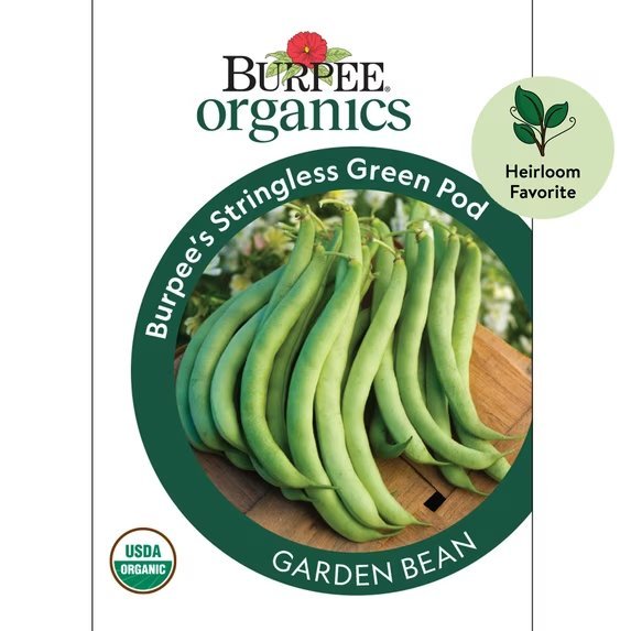 Burpee's Stringless Green Pod packet