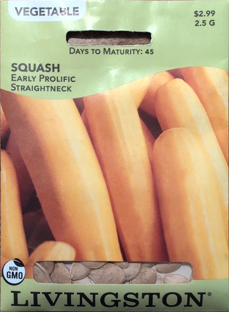 Early Prolific Straightneck packet